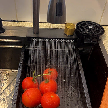 Aquaflow waterfall sink