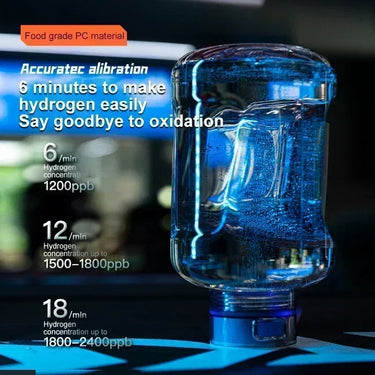 1.5L Hydrogen Rich Portable Sports Water Bottle Rich Molecular Hydrogen Water  kettle